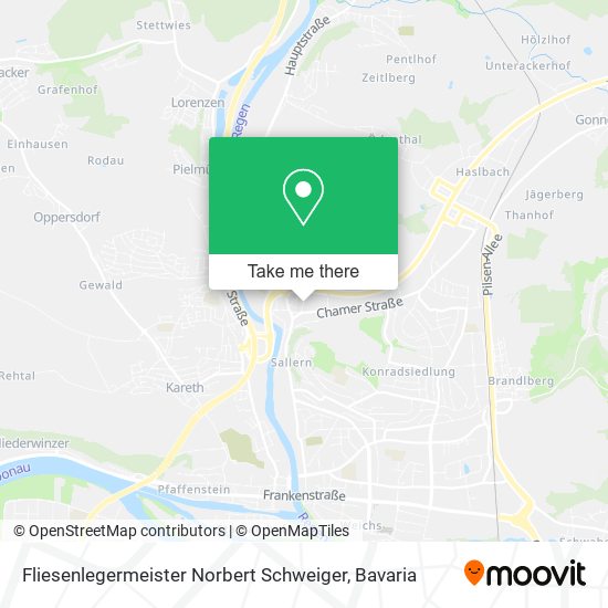 Fliesenlegermeister Norbert Schweiger map