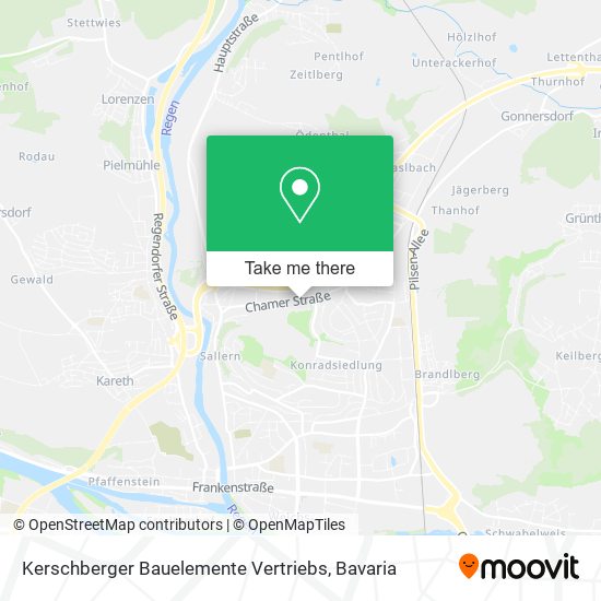 Kerschberger Bauelemente Vertriebs map