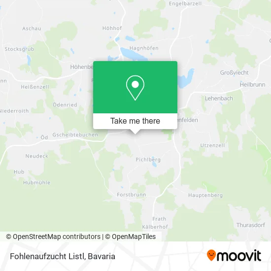 Карта Fohlenaufzucht Listl