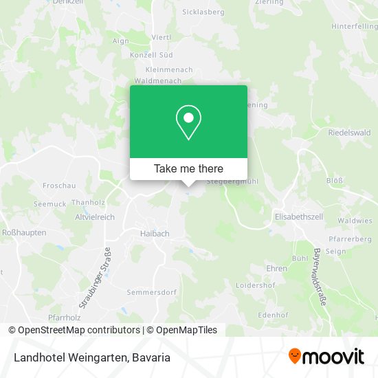 Landhotel Weingarten map