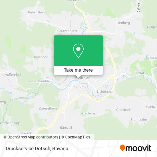 Карта Druckservice Dötsch