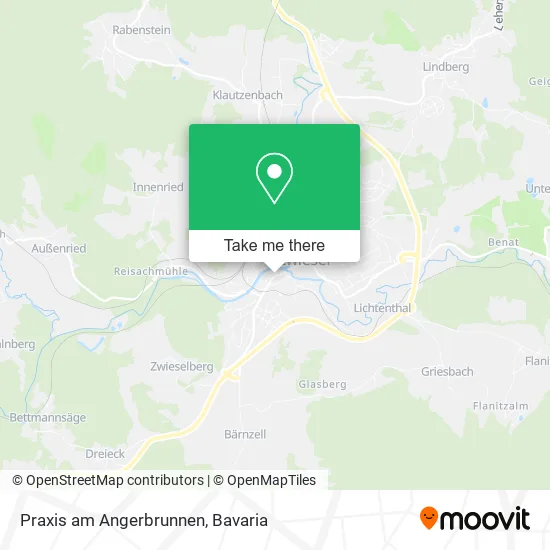 Карта Praxis am Angerbrunnen