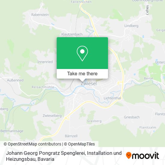 Johann Georg Pongratz Spenglerei, Installation und Heizungsbau map
