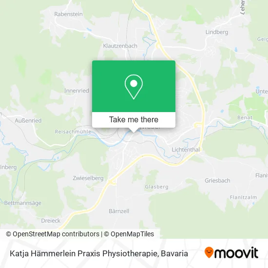 Карта Katja Hämmerlein Praxis Physiotherapie