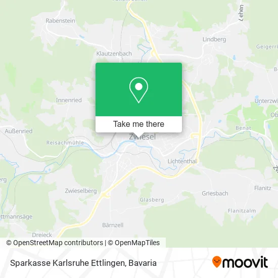 Карта Sparkasse Karlsruhe Ettlingen