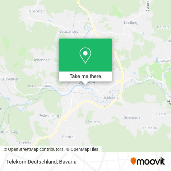 Telekom Deutschland map