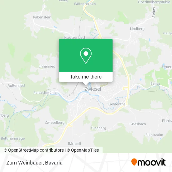 Карта Zum Weinbauer