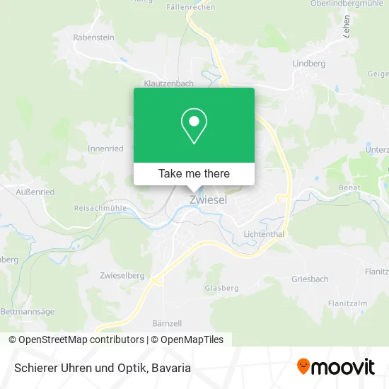 Карта Schierer Uhren und Optik