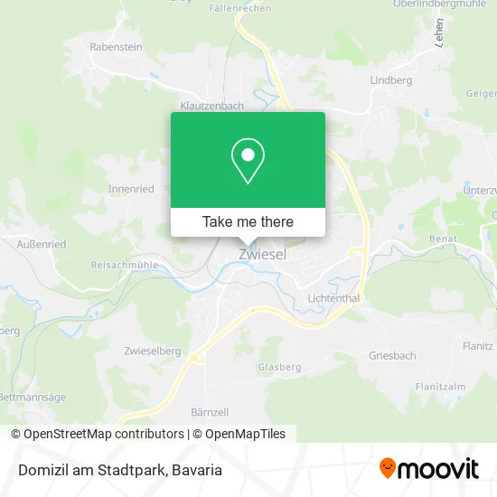 Карта Domizil am Stadtpark