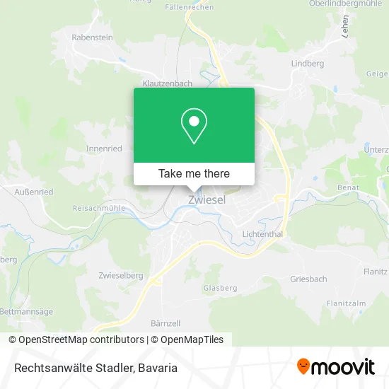 Карта Rechtsanwälte Stadler