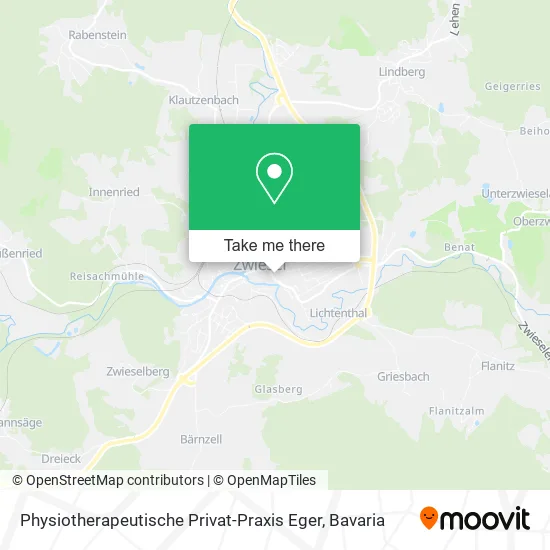 Physiotherapeutische Privat-Praxis Eger map