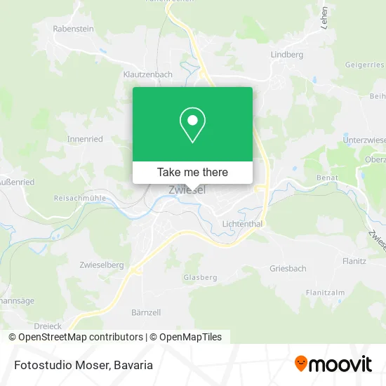 Fotostudio Moser map