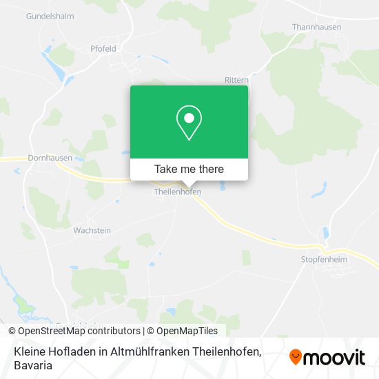 Kleine Hofladen in Altmühlfranken Theilenhofen map