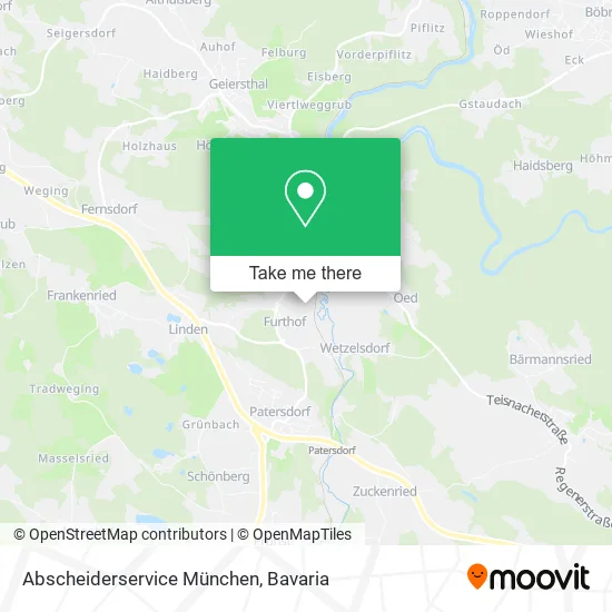 Карта Abscheiderservice München