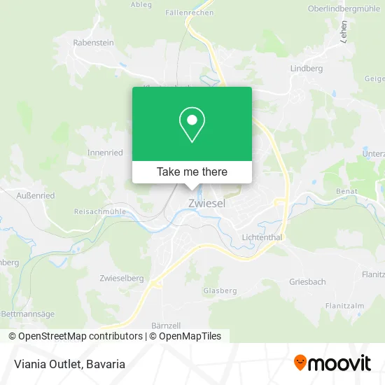 Карта Viania Outlet