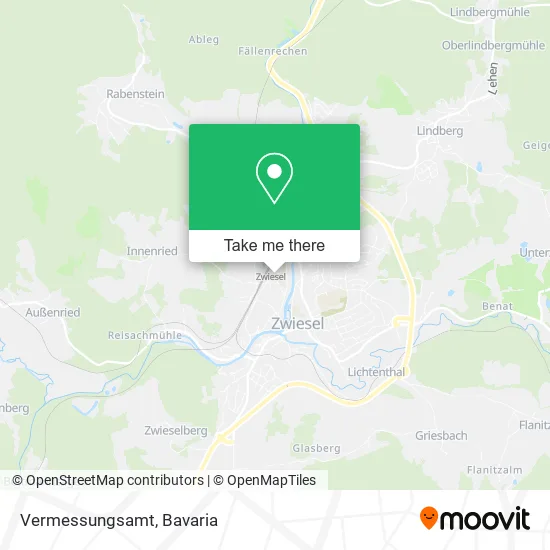 Карта Vermessungsamt