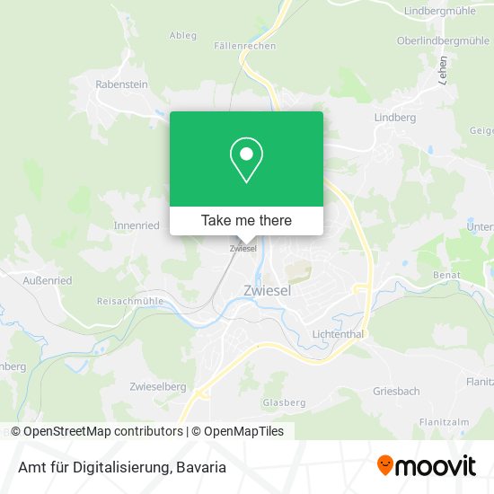 Amt für Digitalisierung map