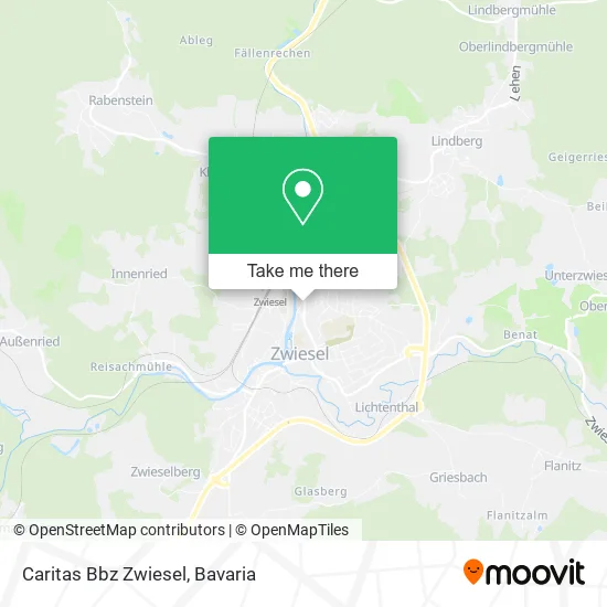 Карта Caritas Bbz Zwiesel