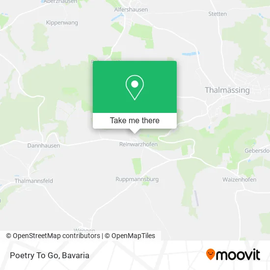 Карта Poetry To Go