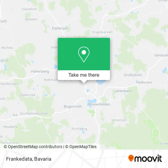 Карта Frankedata