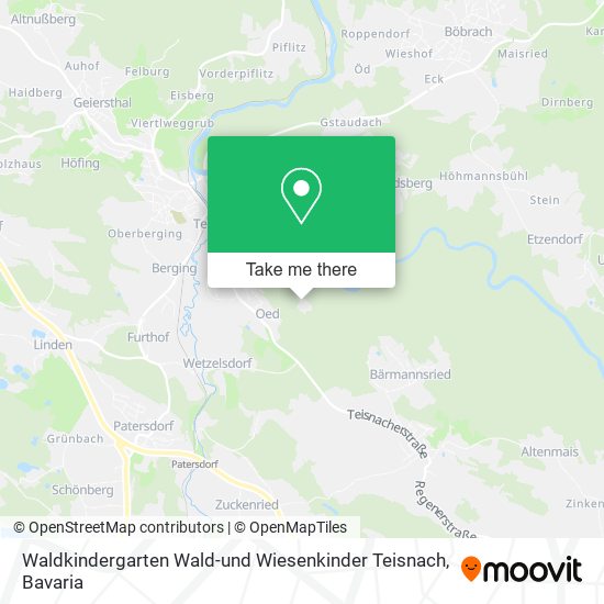 Waldkindergarten Wald-und Wiesenkinder Teisnach map