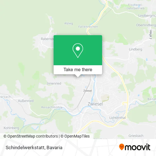 Карта Schindelwerkstatt