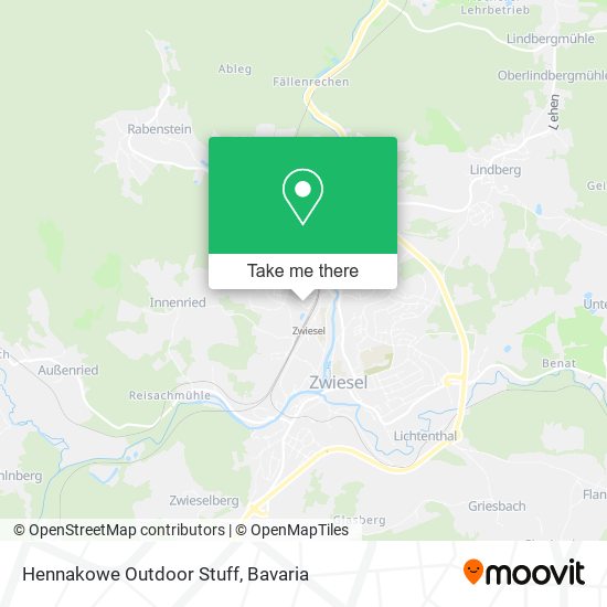 Hennakowe Outdoor Stuff map