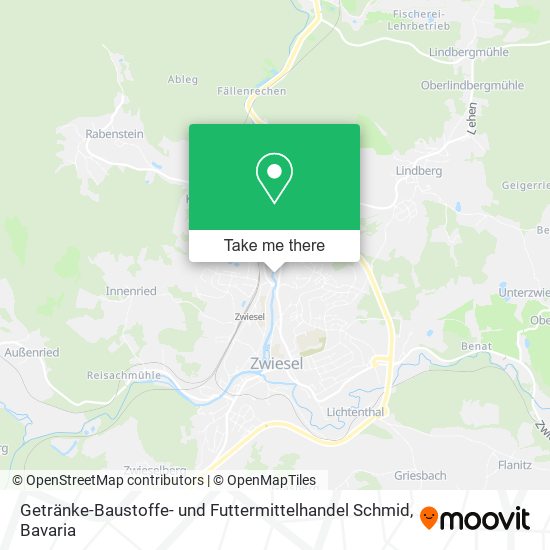 Getränke-Baustoffe- und Futtermittelhandel Schmid map