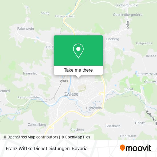 Franz Wittke Dienstleistungen map