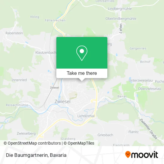 Карта Die Baumgartnerin