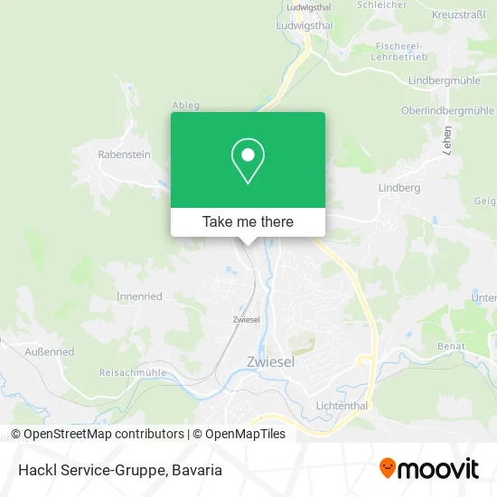 Карта Hackl Service-Gruppe