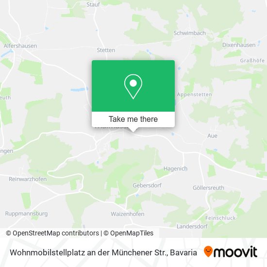Wohnmobilstellplatz an der Münchener Str. map