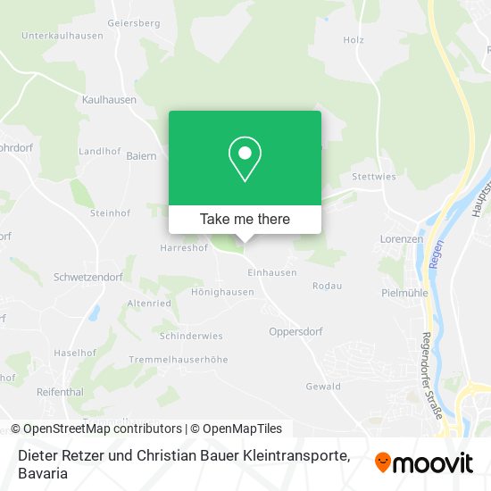 Dieter Retzer und Christian Bauer Kleintransporte map