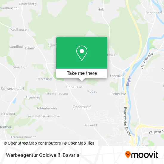 Карта Werbeagentur Goldweiß