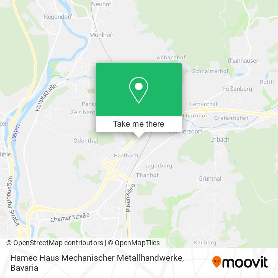 Hamec Haus Mechanischer Metallhandwerke map