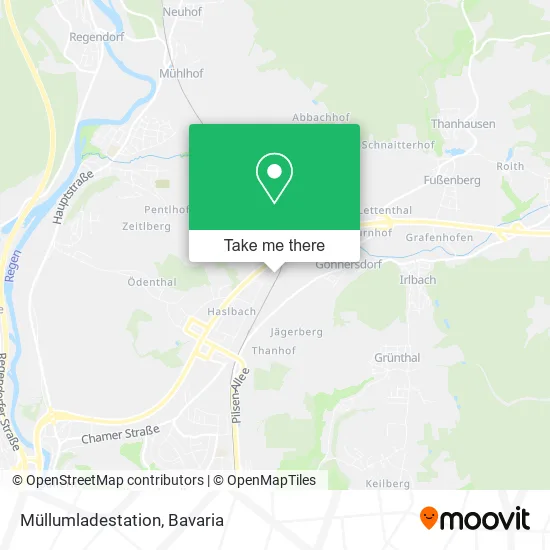 Карта Müllumladestation