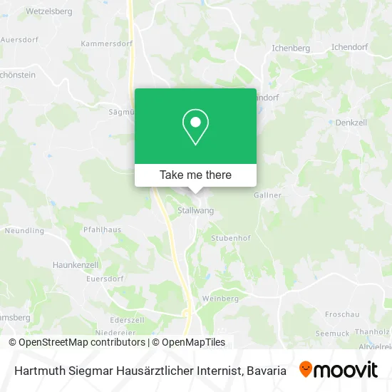 Карта Hartmuth Siegmar Hausärztlicher Internist