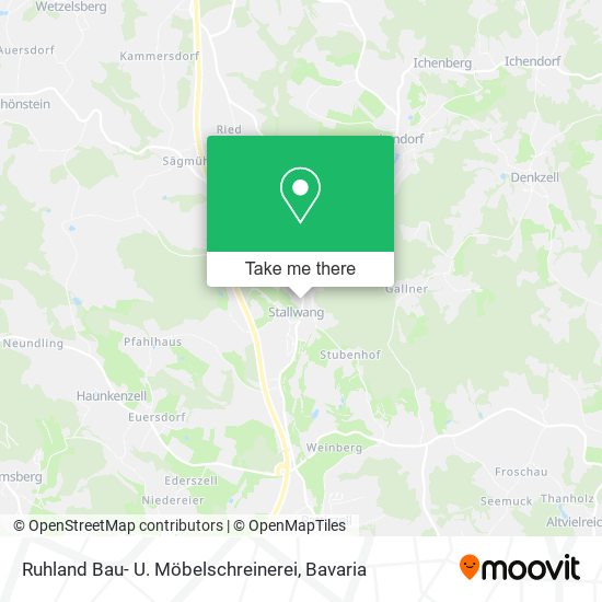 Ruhland Bau- U. Möbelschreinerei map
