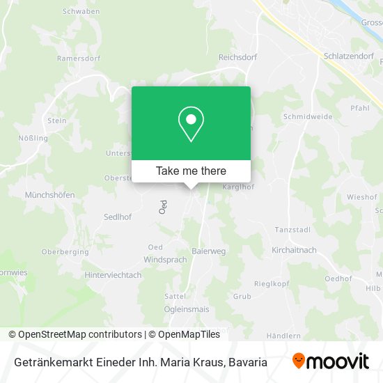 Getränkemarkt Eineder Inh. Maria Kraus map