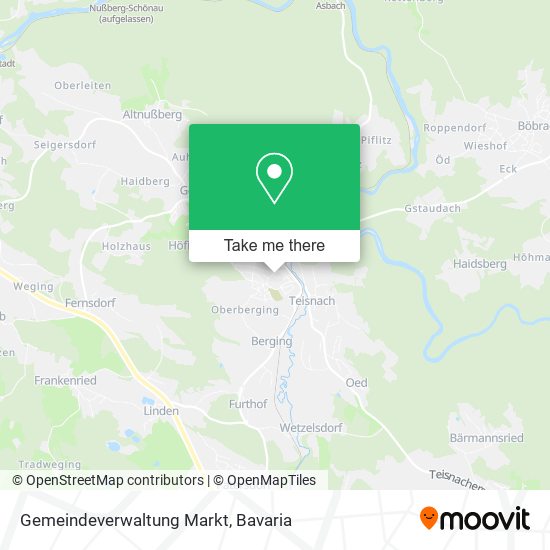 Gemeindeverwaltung Markt map