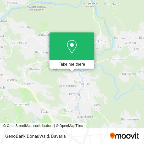 Карта GenoBank DonauWald