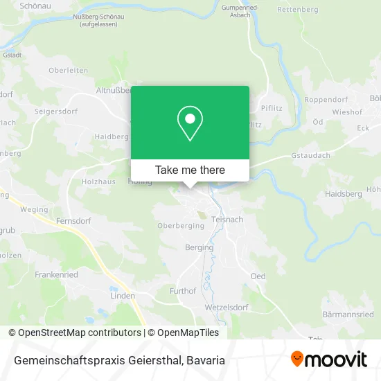 Карта Gemeinschaftspraxis Geiersthal