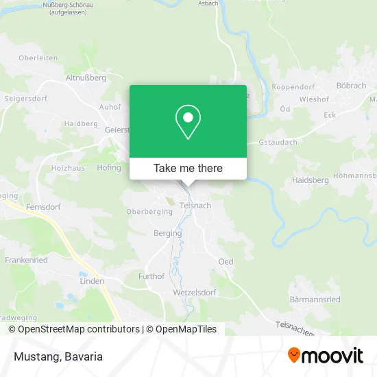 Карта Mustang