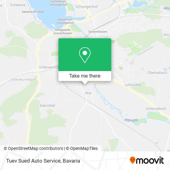 Карта Tuev Sued Auto Service