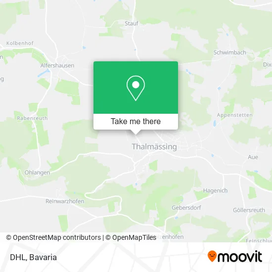 Карта DHL