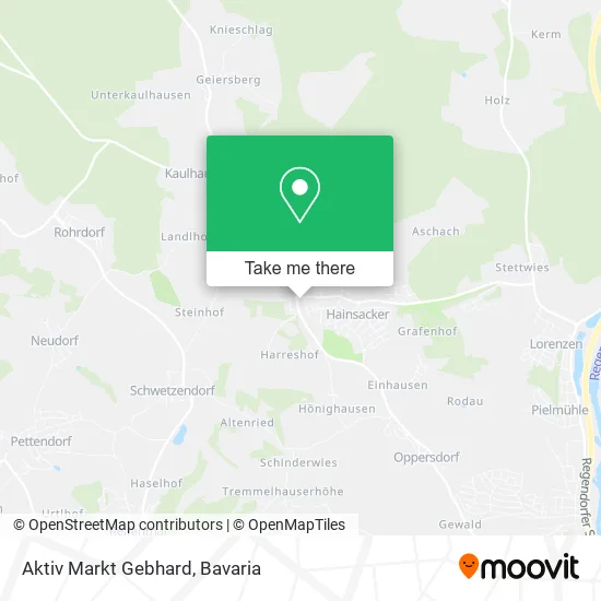Карта Aktiv Markt Gebhard