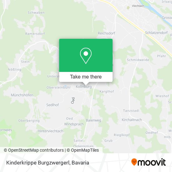 Kinderkrippe Burgzwergerl map