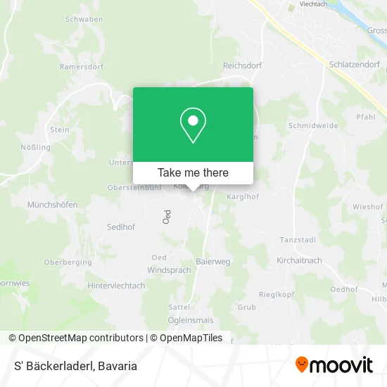 Карта S' Bäckerladerl