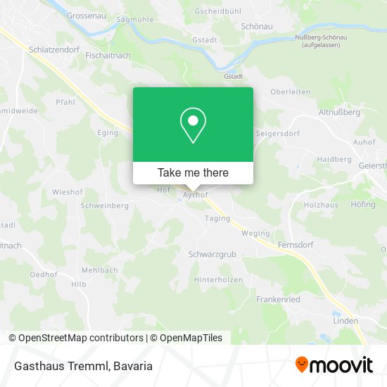Карта Gasthaus Tremml