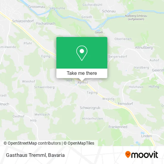 Карта Gasthaus Tremml